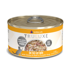 Weruva Truluxe 極品系列 On The Cat Wok 無骨及去皮雞胸肉、澳洲牛肉、南瓜  貓罐頭 85g | 橙