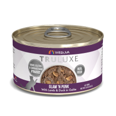 Weruva Truluxe 極品系列 Glam ‘N Punk 羊肉、無骨及去皮鴨胸肉 (含野生吞拿魚) 貓罐頭 85g