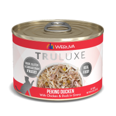 Weruva Truluxe 極品系列 Peking Ducken 無骨去皮雞胸肉、鴨胸肉 貓罐頭 170g | 紅