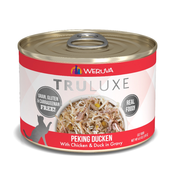 Weruva Truluxe 極品系列 Peking Ducken 無骨去皮雞胸肉、鴨胸肉 貓罐頭 170g | 紅