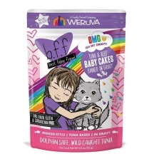 (停產)  Weruva Best Feline Friend 85g 袋裝系列 吞拿魚+牛肉