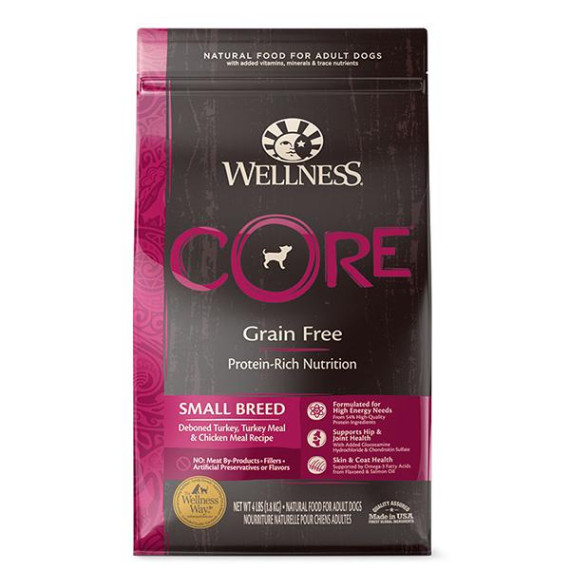 WELLNESS CORE 88417 - 無穀物小型成犬配方狗糧 04磅