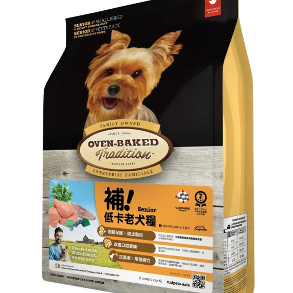 Oven-Baked 老犬雞+魚配方 (細粒) 05lb [OBT_5S_S] *新舊包裝 隨機發貨*