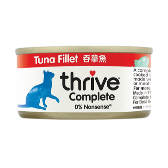 THRIVE 整全膳食100% 吞拿魚貓罐頭 75G