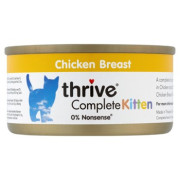 THRIVE 整全膳食100% 雞肉幼貓罐頭 75G