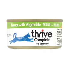 THRIVE 整全膳食100% 吞拿魚+蔬菜貓罐頭 75G