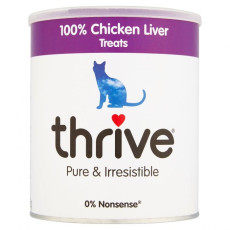 Thrive 冷凍脫水走地雞雞肝貓小食 135g 珍寶裝