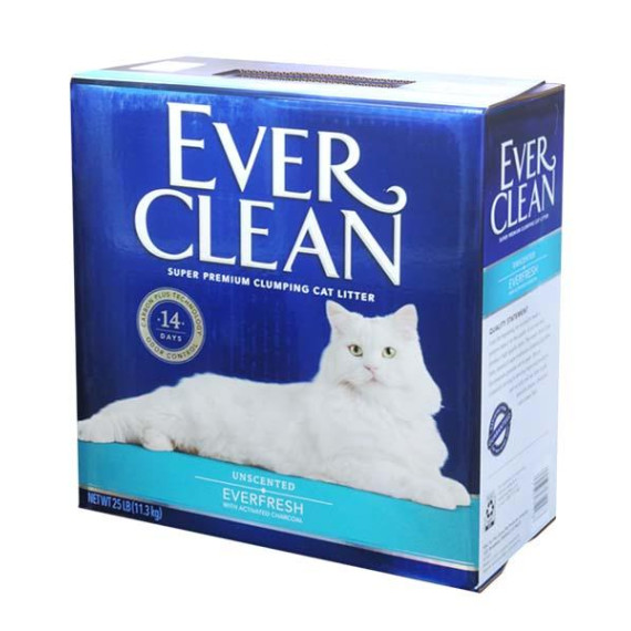 Ever Clean 淺藍帶-強效無香配方-25lb (EF25) *新舊包裝隨機發貨