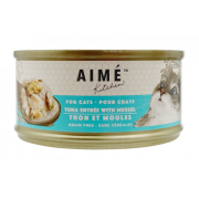 Aime Kitchen [TM85] Original 無穀物貓罐頭 - 吞拿魚配青口 Tuna with Mussel 85g