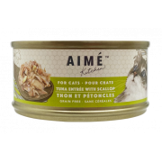 Aime Kitchen [TS85] Original 無穀物貓罐頭 - 吞拿魚配扇貝 Tuna with Scallop 85g