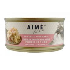 Aime Kitchen [TC85] Original 無穀物貓罐頭 - 雞肉配吞拿魚 Chicken with Tuna 85g