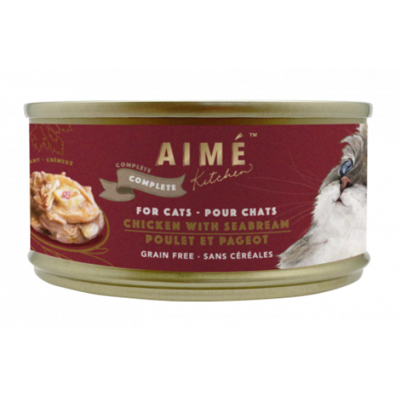 Aime Kitchen [TBA75] Classic 殿堂主食系列 - 汁煮滑雞配鯛魚肉 Chicken with Seabream 75g