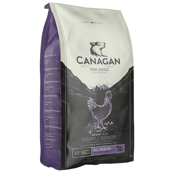 Canagan [GLC12] - 原之選 無穀物狗糧減肥老犬配方 12kg