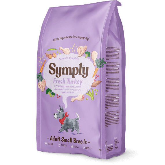 Symply 鮮品 鮮火雞肉 敏感腸胃配方 - 小型犬 2kg [VSB2] 