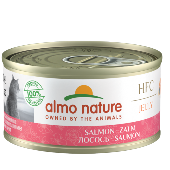 almo nature [9029] - HFC Jelly - Salmon 鮭魚(三文魚) 貓罐頭 70g