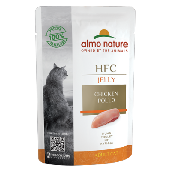 almo nature [5040] - HFC-Jelly Chicken 雞肉 上湯啫喱鮮包 55g