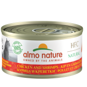 Almo nature [9024] - HFC Natural - Chicken and Shrimps 鮮蝦雞肉 貓罐頭 70g