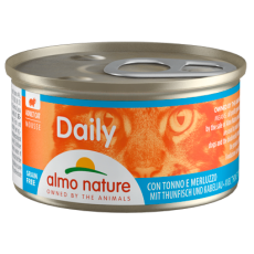 almo nature Mousse系列 147 Tuna Cod 吞拿魚+鱈魚 85g (意大利)