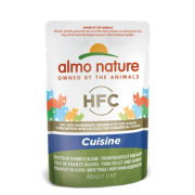 almo nature [5832] - HFC-Cuisine Tuna & Seaweed 吞羍魚柳+海藻 醬汁鮮包 55g