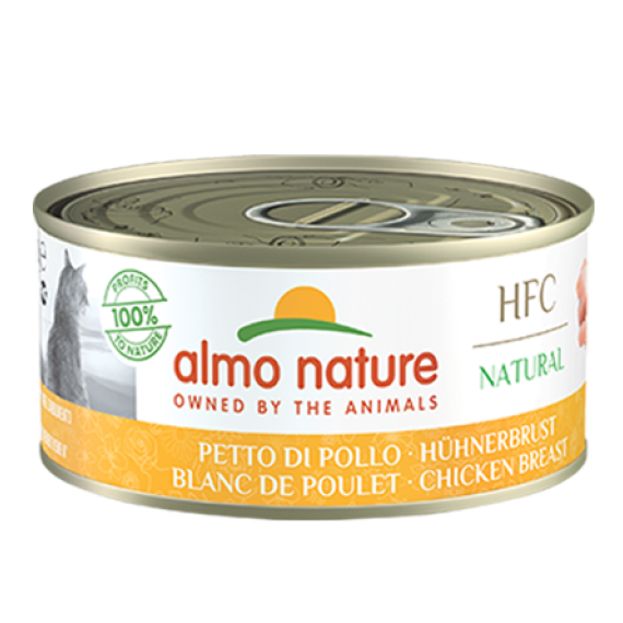 almo nature [5122] - HFC 150g大罐系列 Chicken Breast 雞胸肉 貓罐頭 150g