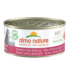 almo nature [5129] - HFC 150g大罐系列 Tuna & Chicken 吞拿魚+雞肉貓罐頭 150g