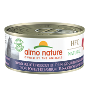 almo nature [5131] - HFC 150g大罐系列 Chicken, Ham & Tuna 雞肉+火腿+吞拿魚貓罐頭 150g