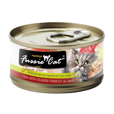 Fussie Cat Tuna with Salmon FU-GRC (黑鑽吞拿魚+ 三文魚)80g