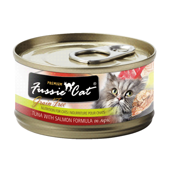 Fussie Cat Tuna with Salmon FU-GRC (黑鑽吞拿魚+ 三文魚)80g