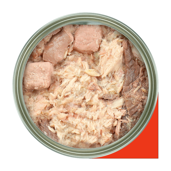 Fussie Cat Tuna with Chicken Liver FU-TLC (黑鑽) 吞拿魚+雞肝貓罐頭 80g