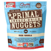 Primal CANINE FREEZE-DRIED NUGGETS (原始) 犬用低溫脫水糧- 鴨肉配方 14oz/397g [CDF14FD]