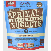 Primal CANINE FREEZE-DRIED NUGGETS (原始) 犬用低溫脫水糧- 鴨肉配方 14oz/397g [CDF14FD]