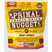 Primal CANINE FREEZE-DRIED NUGGETS (原始) 犬用低溫脫水糧- 兔肉配方 14oz/397g [CRF14FD]