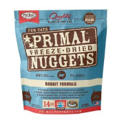 Primal FELINE FREEZE-DRIED NUGGETS (原始) 貓用冷凍脫水糧- 兔肉配方 14oz/397g [FRF14FD]