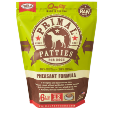 **代理停產** PRIMAL - Canine Frozen Formula**急凍**鮮肉狗配方 - 野雞 6 lb