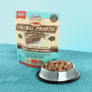 PRIMAL - FELINE RAW FROZEN PRONTO **急凍鮮肉粒** 貓配方- 雞+三文魚 1lb [PRFCF1]