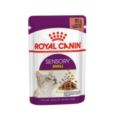 Royal Canin SENSORY™ 貓感系列 - 肉香營養主食濕糧（肉汁） *Sensory Smell Adult Cat (Gravy)* 85g (紫袋綠字) [3033600]