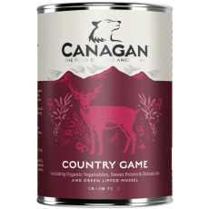 Canagan 全天然無穀物狗罐頭 400G - 田園野味(Country Game)配方