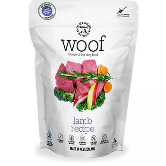 WOOF - Lamb Recipe 紐西蘭 低溫凍乾*羊肉*狗糧 1kg [NZ-WFD1200L] 新磅數