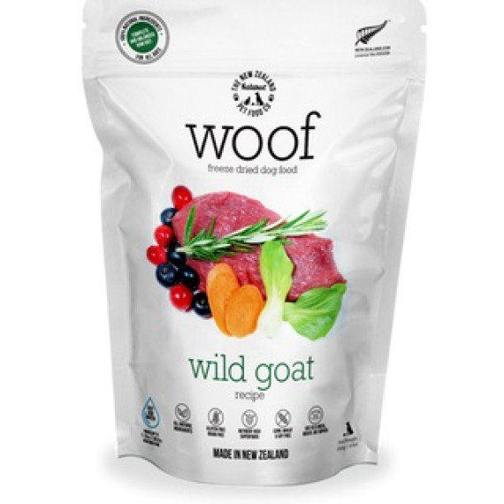 WOOF - 低溫凍乾*野生山羊(Wild Goat)*狗糧 280g [NZ-WFD280G]