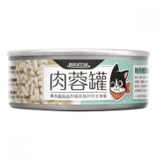 汪喵星球 [FM179 / FM180] - 貓用 98%咬咬肉蓉主食罐 - 鮭魚肉蓉罐 80g