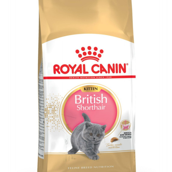 Royal Canin 純種系列 - 英國短毛幼貓專屬配方 *British Shorthair Kitten* 貓乾糧 10kg [2520100]