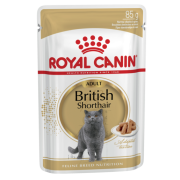 Royal Canin 純種系列 - 英國短毛成貓專屬主食濕糧（肉汁） *British Shorthair Adult (Gravy)* 85g [3169000]