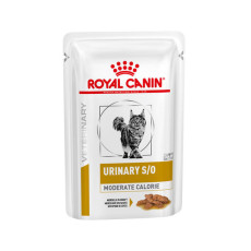 Royal Canin - Urinary S/O Moderate Calorie UMC34 (低卡) 獸醫配方 貓濕包 85克 x 12包/盒 [2738201]