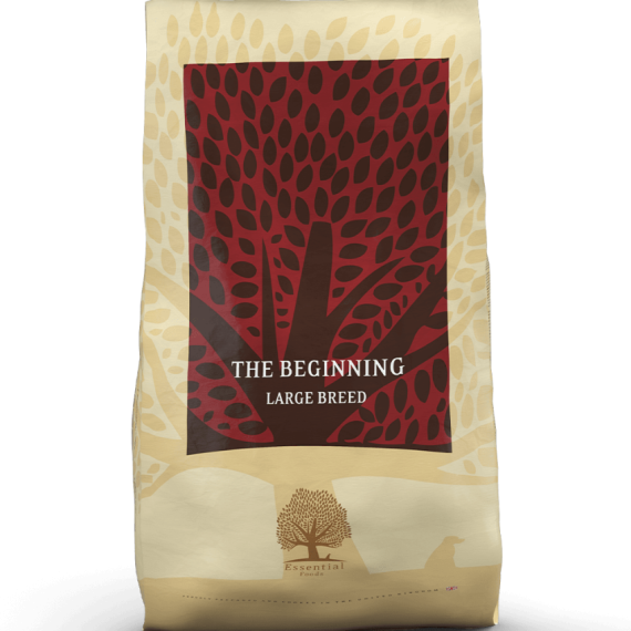 Essential Foods 易膳寵食 [BLB-10] The Beginning * Large Breed* 起步 大型犬 ( 大粒 ) 全天然幼年狗乾糧 10kg (深紅)