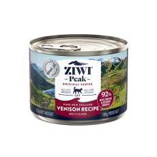 ZiwiPeak巔峰 CCV185 鮮肉貓罐頭 - 鹿肉 185g (大罐)