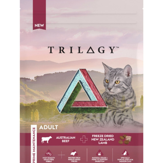 TRILOGY™奇境 [TRB-001] 澳洲牛肉配方 (添加5%紐西蘭凍乾羊肺) *成貓糧* 1.8kg