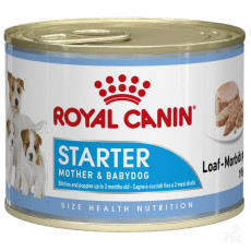 Royal Canin 健康營養系列 - 初生犬及母犬營養主食罐頭 *Starter Mother & Babydog* 195g x 12罐原箱 [3074700]