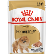 Royal Canin 純種系列 - 松鼠狗成犬專屬主食濕糧（肉塊）*Pomeranian Adult Dog (Loaf)* 85g x 12包原裝同款優惠 [2851200]