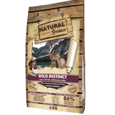 Natural Greatness - Wild Instinct 頂級全天然無穀物貓乾糧 野性本能配方*大顆粒* 2kg (啡)  [NGCF005A]