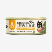 汪喵星球 [FM152 / FM157] - 狗用95%鮮肉無膠主食罐 - 放牧鹿 80g